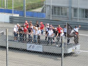 Drivers parade